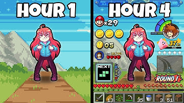 Celeste Speedrun, maar elke 5 minuten wordt de HUD slechter