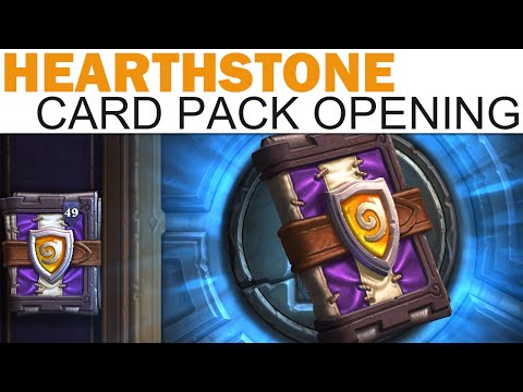 Hearthstone - The Grand Tournament Card Pack Opening #1 - 50 Packs (IT BEGINS!)