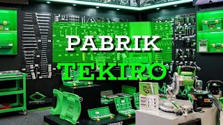 TEKIRO tools : Proses Produksi Perkakas Tekiro Didalam Pabrik Besar ! TANG-OBENG-SHOCK-RINGPASS