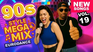 90er Eurodance Mega Mix Vol.19 | Nonstop 90s Party Hits – Dancefloor Edition