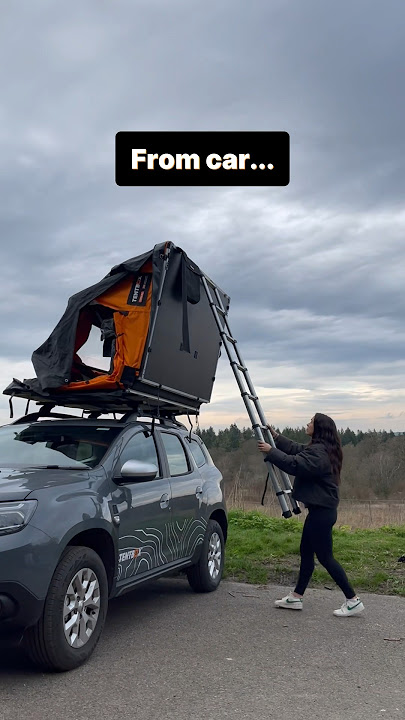 Where will TentBox take you? 🗻🌳 The TentBox Lite XL is our largest roof tent sleeping 4 people!