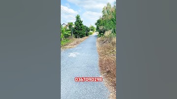 Nền đẹp 4.5m x 42m thổ cư 50m2 view kênh cặp lộ nhựa xe tải