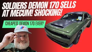 The Demon 170 From The Active Duty Soldier Sold For A Shocking Price At Mecum by TK's Garage 6,130 views 11 days ago 10 minutes, 16 seconds