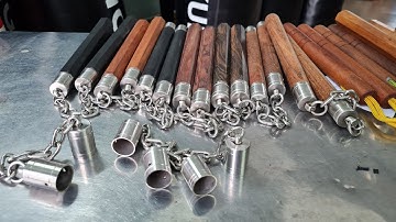 Nắp Khớp Xoay Inox Làm Côn Nhị Khúc_Toankungfu