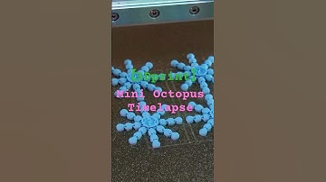 【3Dprint】Mini Octopus Time Lapse #shorts #timelapse #3dprinting