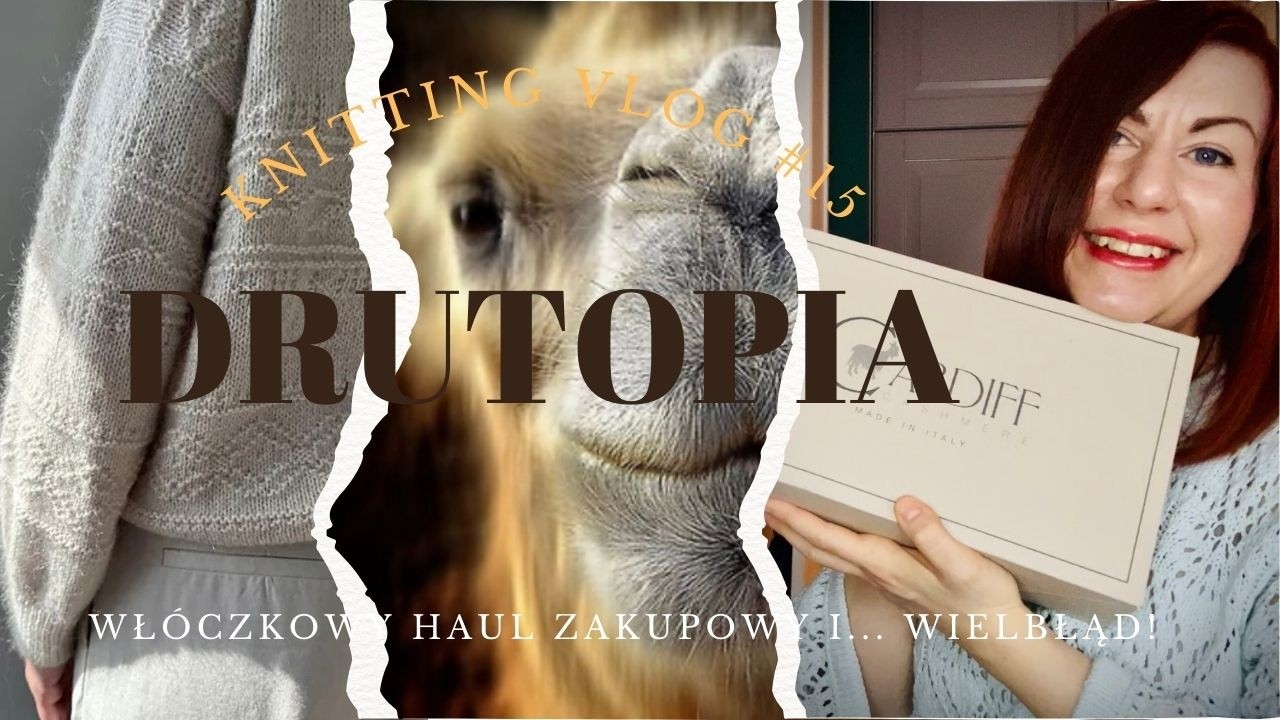 Knitting Vlog #15: Włóczkowy faul zakupowy: kaszmir i...wielbłąd! Co z niego będzie? Remont i inne.