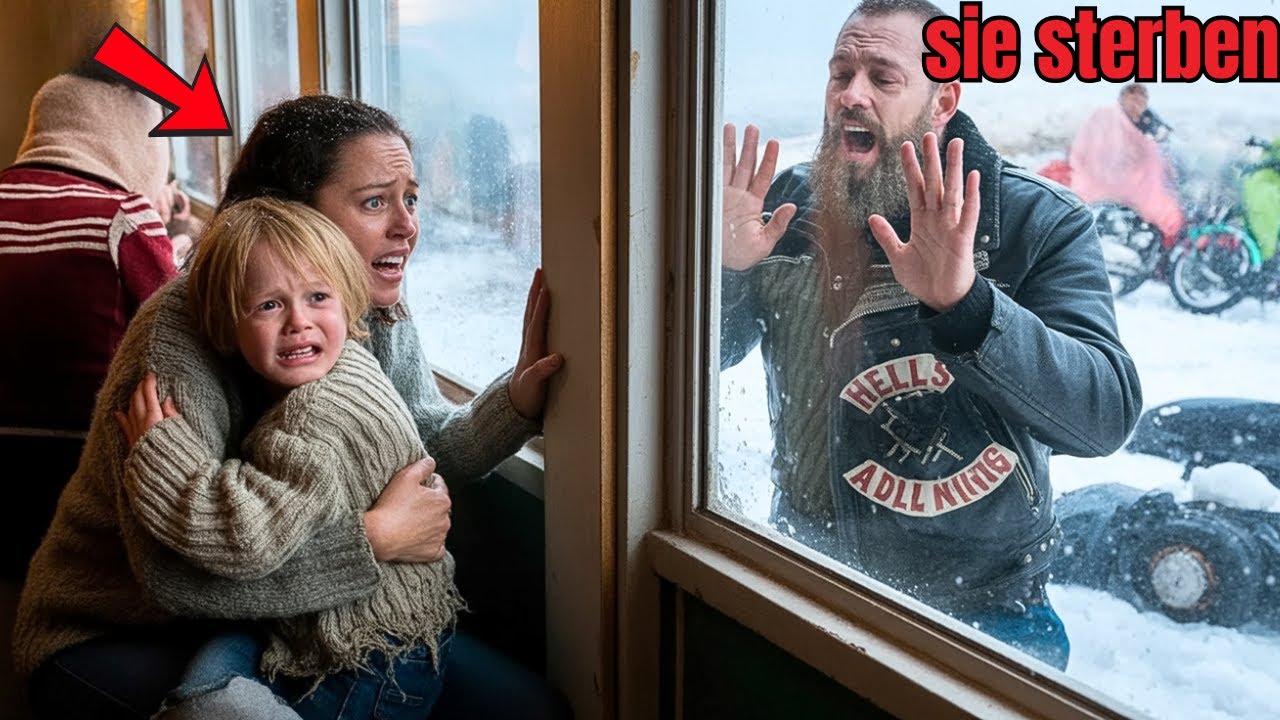„BITTE! SIE STERBEN!“ — Die Alleinerziehende Mutter, Die Hells Angels Die Tür Öffnete