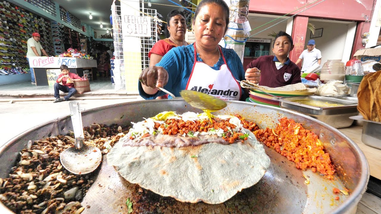 EXTREME Mexican Street Food in Oaxaca | INSANE Mexican Street Food Tour