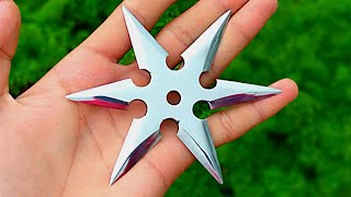 Download Lagu How to Make a Homemade Ninja Star(All Metals)❤#short video❤ MP3