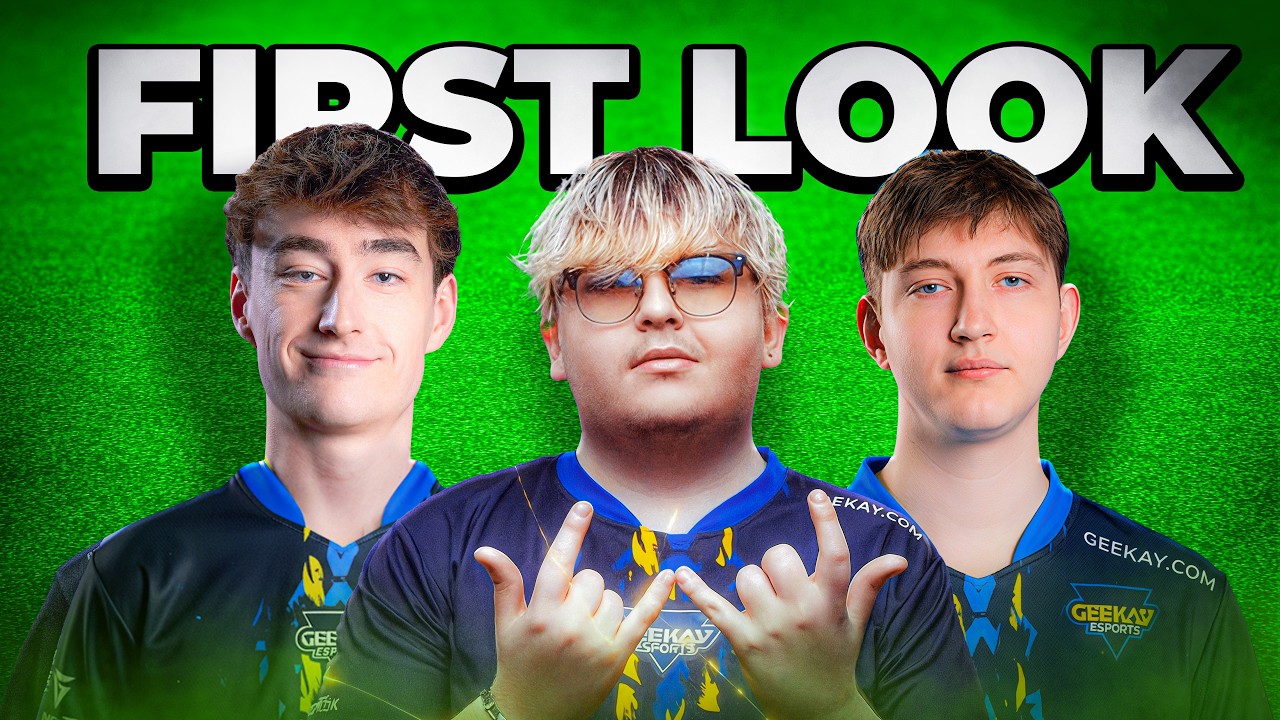 The First Look At My NEW RLCS Team! - YouTube