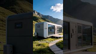 Quick build outdoor space capsule home✨38 sqm all-ready living spaceHigh #tinyhouse #ecoliving