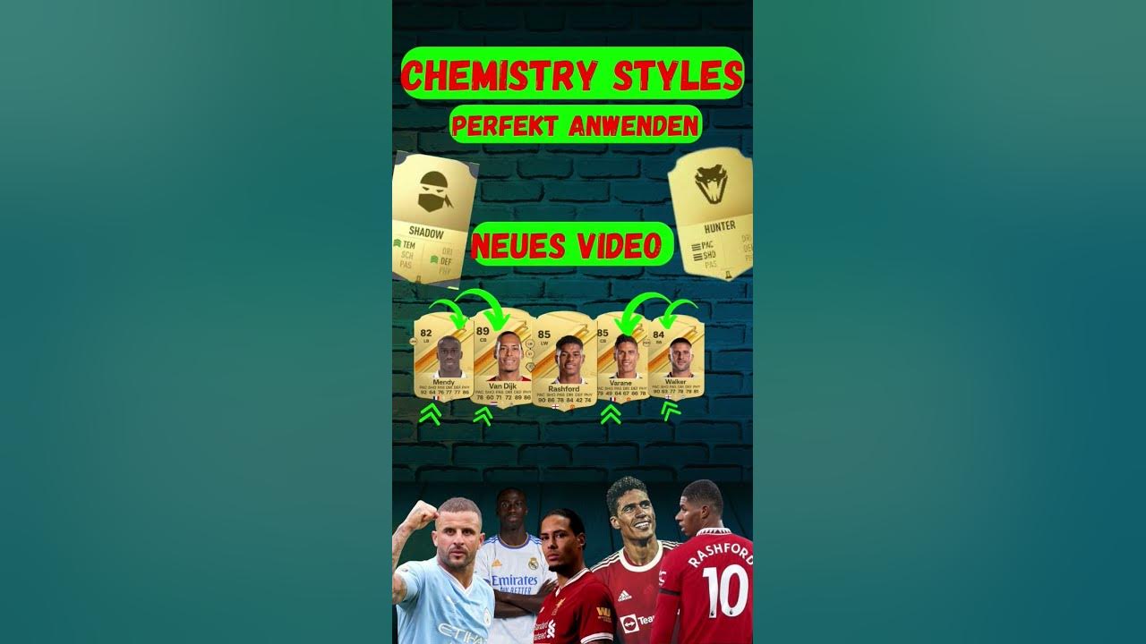 EA FC 24 CHEMISTRY STYLES RICHTIG BENUTZEN shortsvideo fc24 gaming teams eafc24 shorts