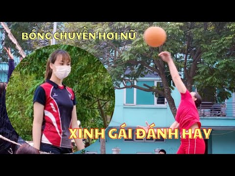 Video Bóng hơi nữ hay thế này bảo sao nhiều người thích chơi... - youtube