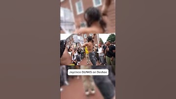 #jaycinco dunks on #deshaefrost