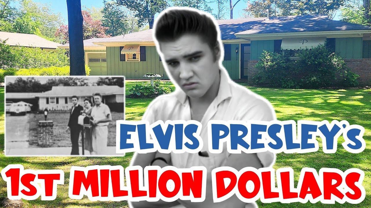 Before GRACELAND Elvis PRESLEY's 1956 Audobon House w/ Spa Guy