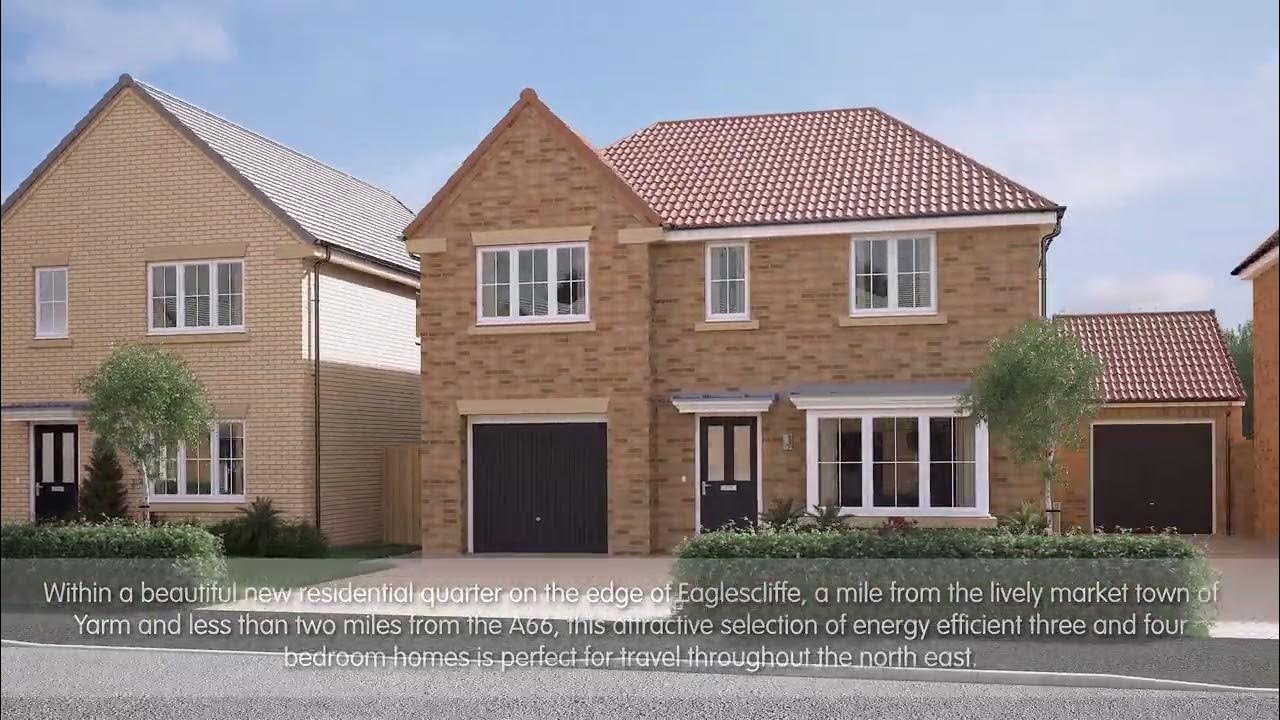 Miller Homes Pearwood Gardens, Teesside CGI Development Tour YouTube