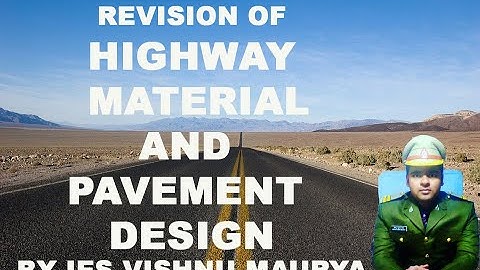 Revision of Highway Material & Pavement Design by IES vishnu Maurya UPPSC Punjab PSPCL MPPSC RPSC
