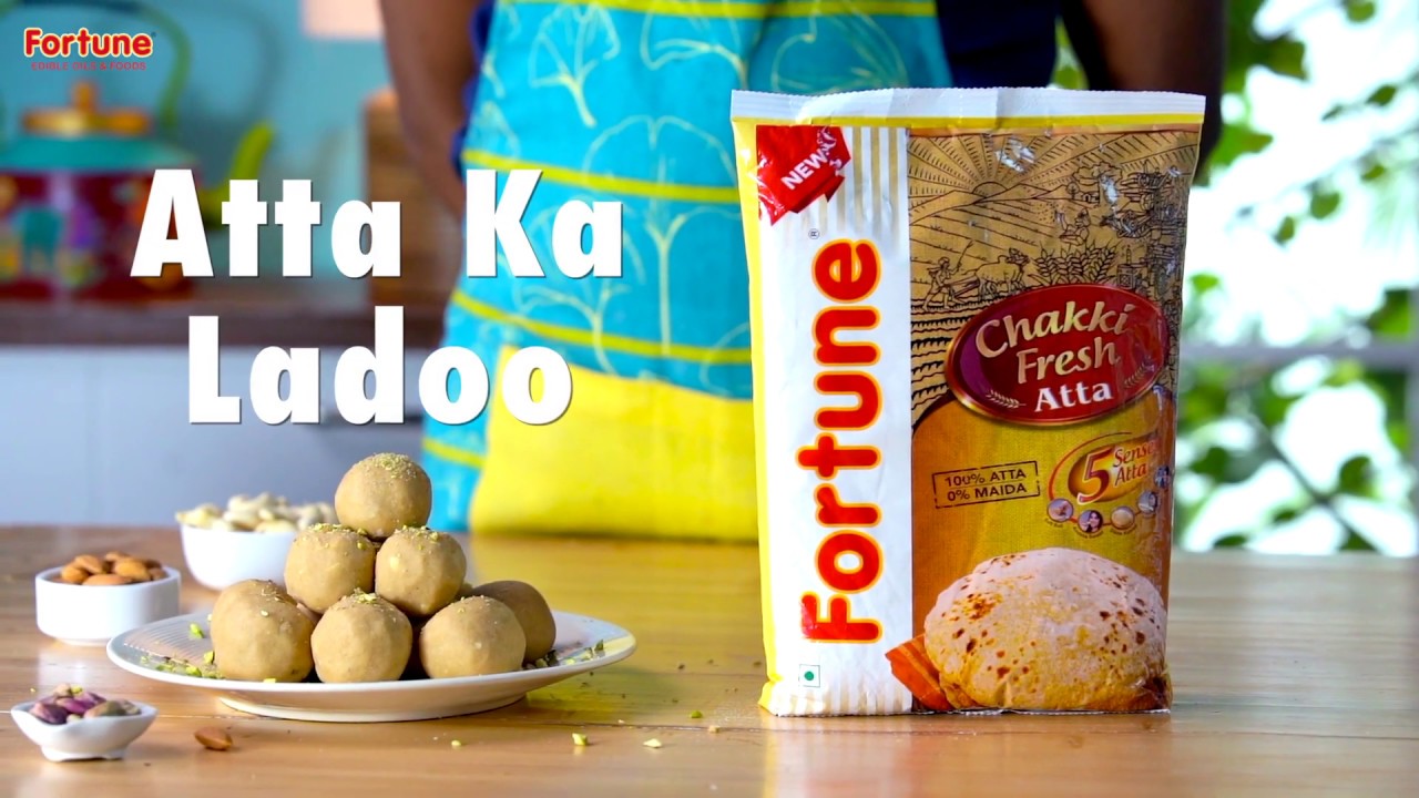 How to make Fortune Atta Ladoo Fortune Foods YouTube
