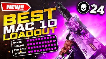 The *NEW* BEST FASTEST TTK MAC-10 CLASS SETUP for WARZONE! (My New Build)