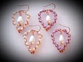 Princess Earrings ( Beebeecraft ) Part A - Cheryl St.Pierre of Majestic Wire Artworks