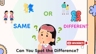 Same and Different for Kids 🐰 | Kindergarten Math|A&M Edunova 