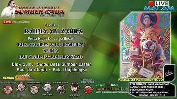 LIVE ORGAN DANGDUT SUMBER NADA | BPK. CASBAN & IBU RATIJEM | SUMBER WETAN| 22-09-2020