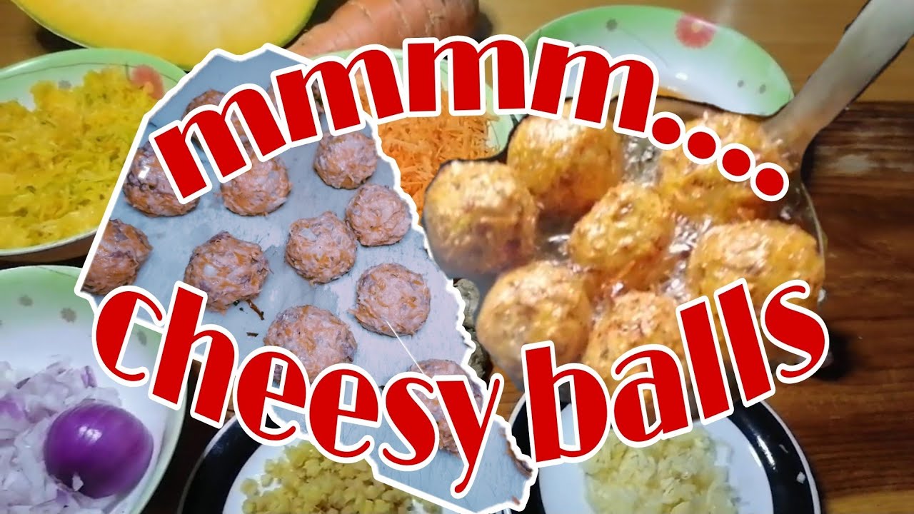 SQUASH BALLS WITH CHEESE SIMPLE AND EASY TO MAKE LUTONG PINOY YouTube