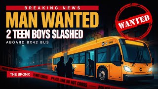 Man Wanted After Two Teen Boys Slashed Aboard BX42 Bus in the Bronx