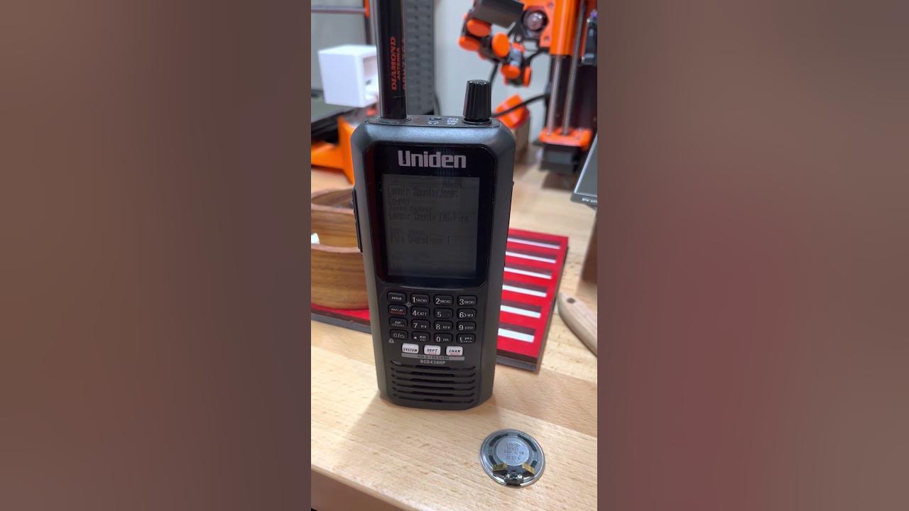 Uniden BCD436HP Speaker Repair YouTube