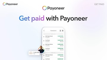 Get paid with Payoneer