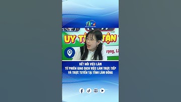 KẾT NỐI VIỆC LÀM TỪ PHIÊN GIAO DỊCH VIỆC LÀM TRỰC TIẾP VÀ TRỰC TUYẾN TẠI TỈNH LÂM ĐỒNG