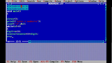 C  PROGRAM TO REVERSE THE DIGITS OF A USER ENTERED NUMBER AND STORE IT IN ANOTHER VARIABLE