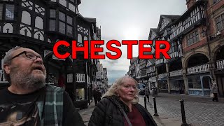 Walking Around England's Historic City Chester's Roman Legacy