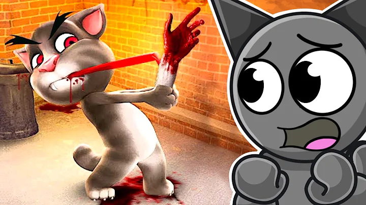 Gray Plays TALKING TOM 2..