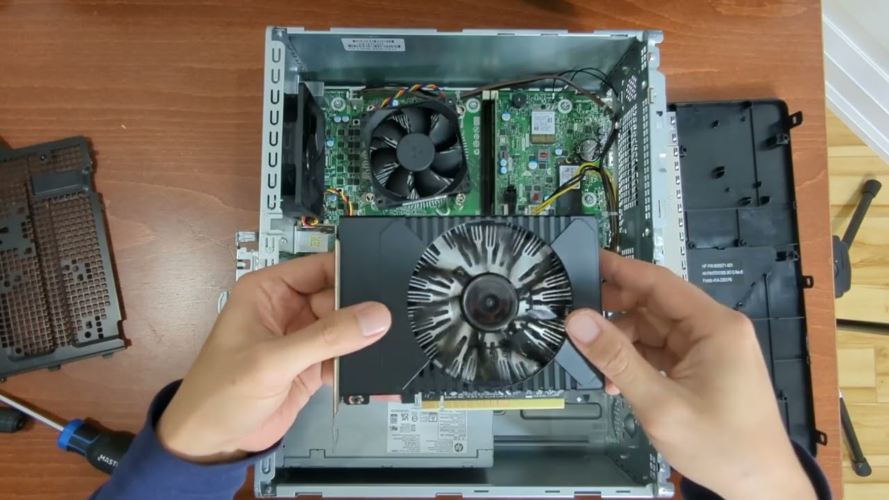 HP VICTUS 15L gaming desktop teardown - YouTube