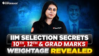 IIM Selection Secrets Revealed! 😱| 10th, 12th &amp; Graduation Marks Matter Even After Cracking CAT? 🤔