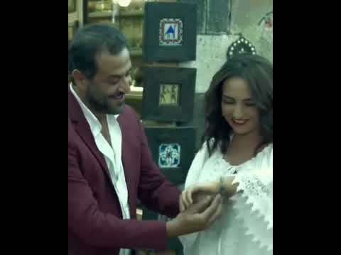 تصميم الممثلة امل عرفة و عبد المنعم عمايري