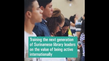 Suriname’s libraries align with the IFLA Strategy