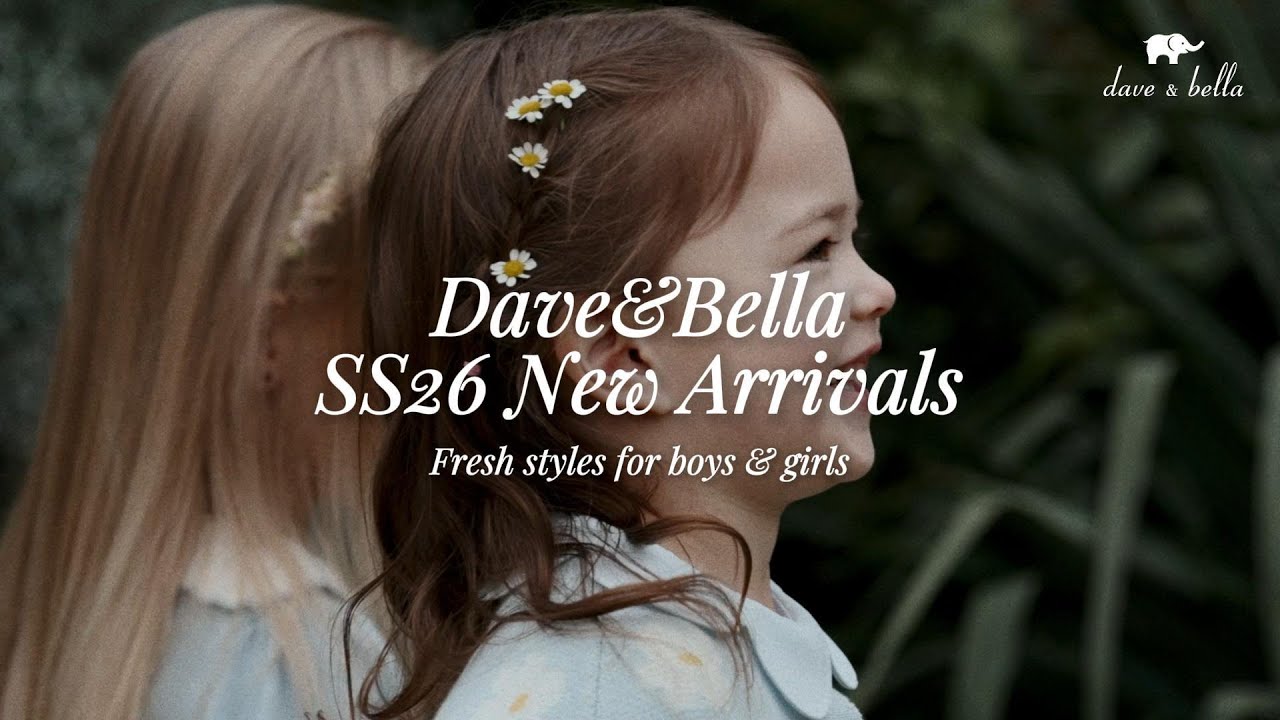 SS26 DAVE&BELLA SPRING | Little Spring Adventures