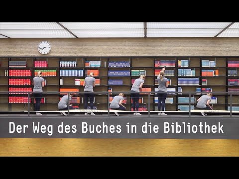 Der Weg des Buches in die Bibliothek