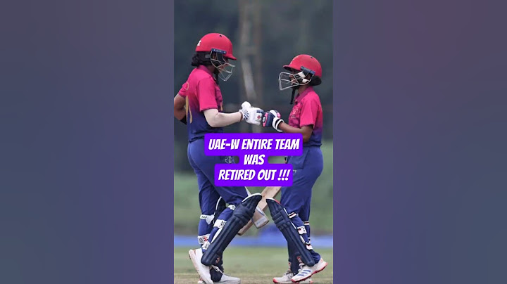 Historic FIRST in Cricket! UAE-W vs QAT-W - ALL Batters RETIRED OUT! 😱 |  T20 WC Asian Qualifier