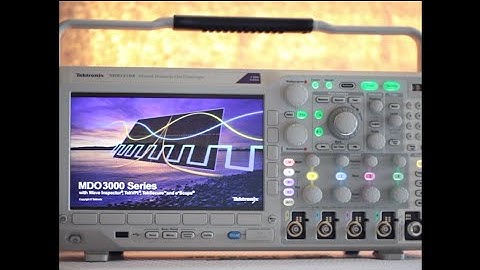 Tektronix MDO 3104 Oscilloscope Overview