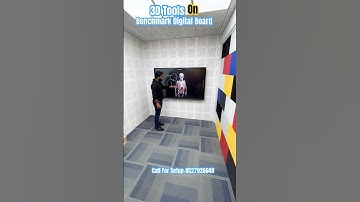 3D Tools for Digital Board I AI Based Interactive Flat Panel Price in India I Note-3 Software