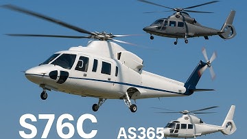 Three Helicopter Takeoff in 02 Mins Sikorsky S76C++ and Airbus AS 365 N3