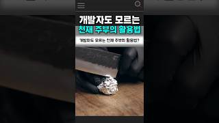 개발자도 모르는 천재 주부의 활용법