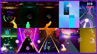 Smash color| magic tiles | beat roller | sonic cat | beat blader | hop ball | Different ball games screenshot 5