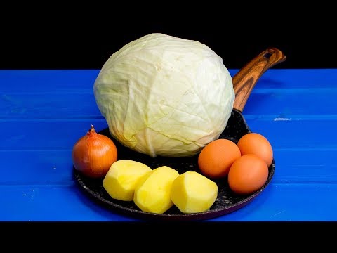 Vídeo: O Que Cozinhar Com Ovos, Repolho E Batatas