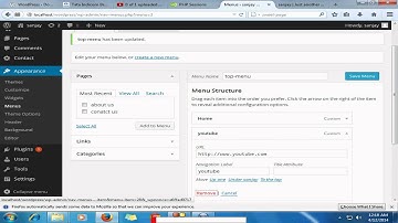 wordpress tutorial for beginners part-9(create wordpress menu)