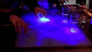 Интерактивный стол ресторана Мохито - эффект Электрический разряд(Специально для ресторана 