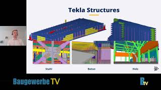Baugewerbe Thementag Trimble Tekla - Modellbasierte Mengenermittlung 3D Schalungsplanung